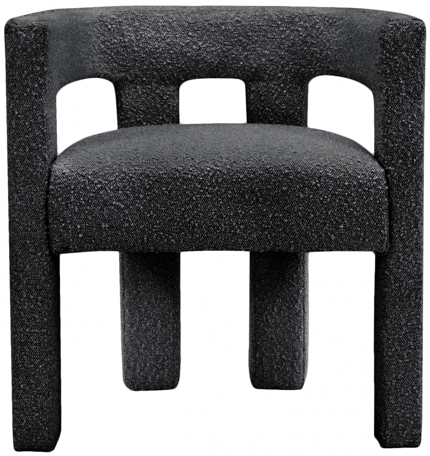 Athena Boucle Fabric Upholstered Accent | Dining Chair