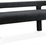 Athena Boucle Fabric Upholstered Bench