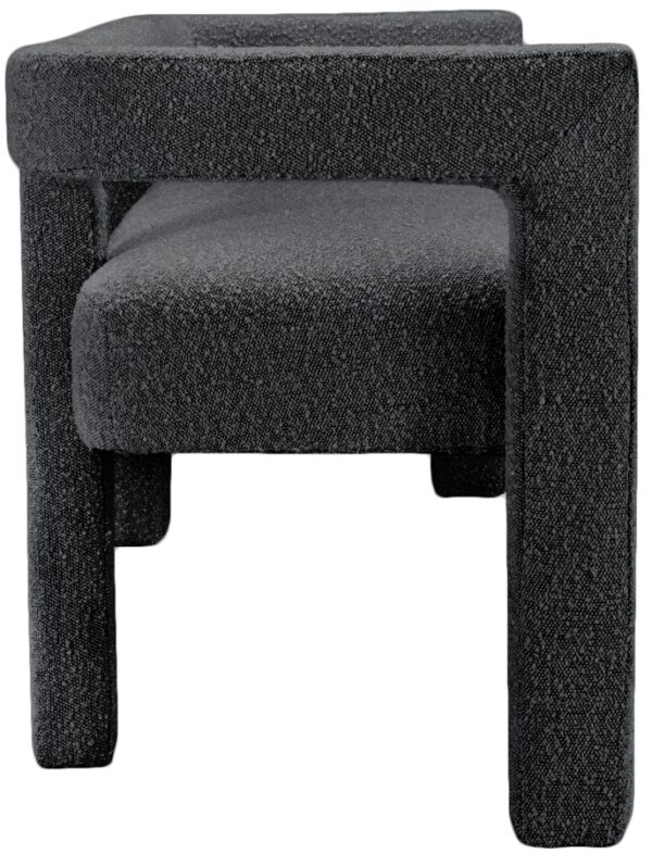 Athena Boucle Fabric Upholstered Bench