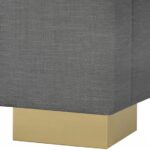 Crosby Linen Textured Fabric Upholstered Bed