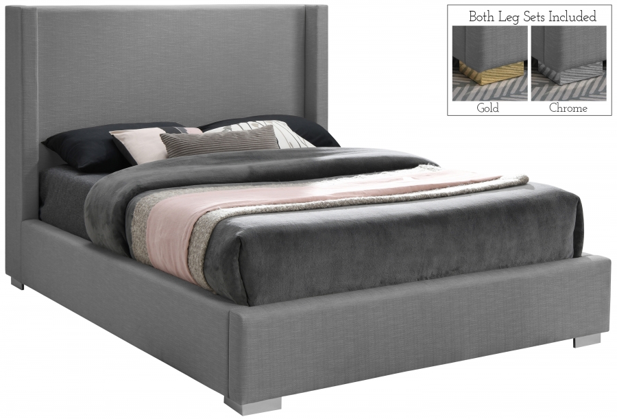 Royce Linen Textured Bed