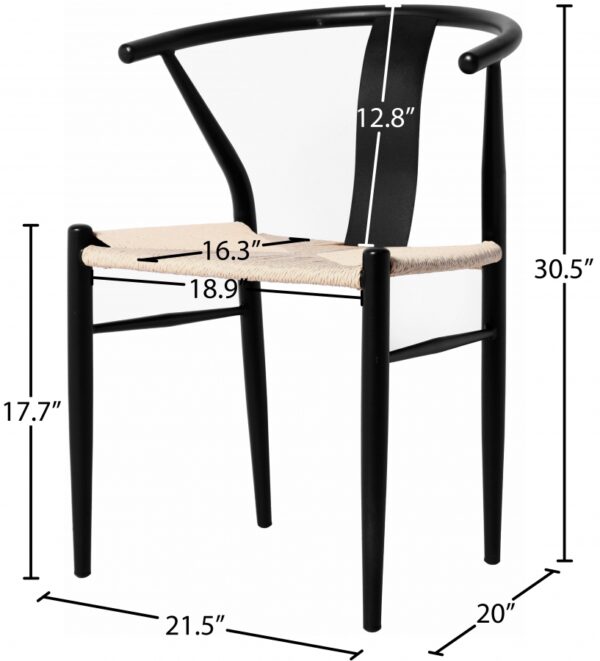Beck Hand Woven Rope Dining Chair