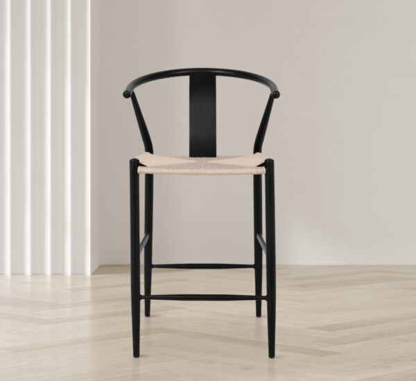 Beck Hand Woven Rope Stool
