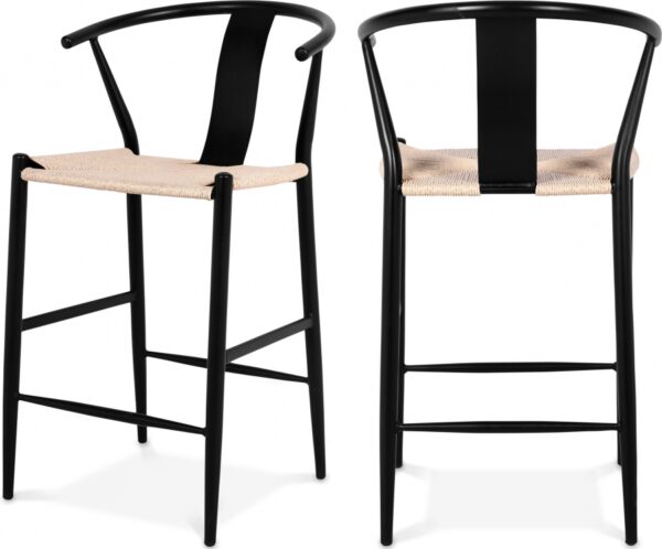 Beck Hand Woven Rope Stool