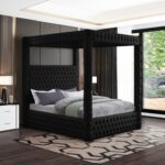 Royal Velvet Upholstered Bed