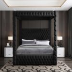 Royal Velvet Upholstered Bed