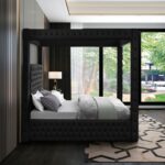 Royal Velvet Upholstered Bed