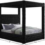 Royal Velvet Upholstered Bed