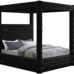 Royal Velvet Upholstered Bed
