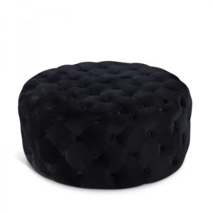 Addison Velvet Upholstered Ottoman