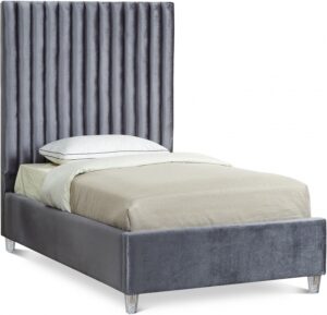 Candace Velvet Upholstered Bed
