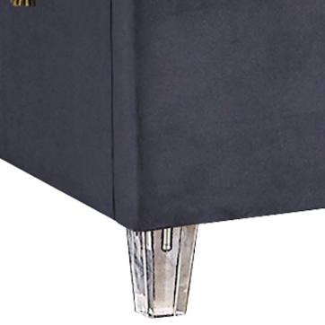 Candace Velvet Upholstered Bed
