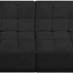 Relax 128" Velvet Upholstered 4pc. Modular Sofa