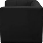 Relax 68" Velvet Upholstered 2pc. Modular Loveseat