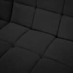 Relax 128" Velvet Upholstered 5pc. Modular Sectional