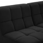Relax 94" Velvet Upholstered 5pc. Modular Sectional