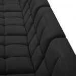 Relax 94" Velvet Upholstered 5pc. Modular Sectional