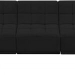 Relax 158" Velvet Upholstered 7pc. Modular Sectional