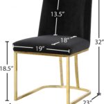 Heidi Velvet Upholstered Dining Chair