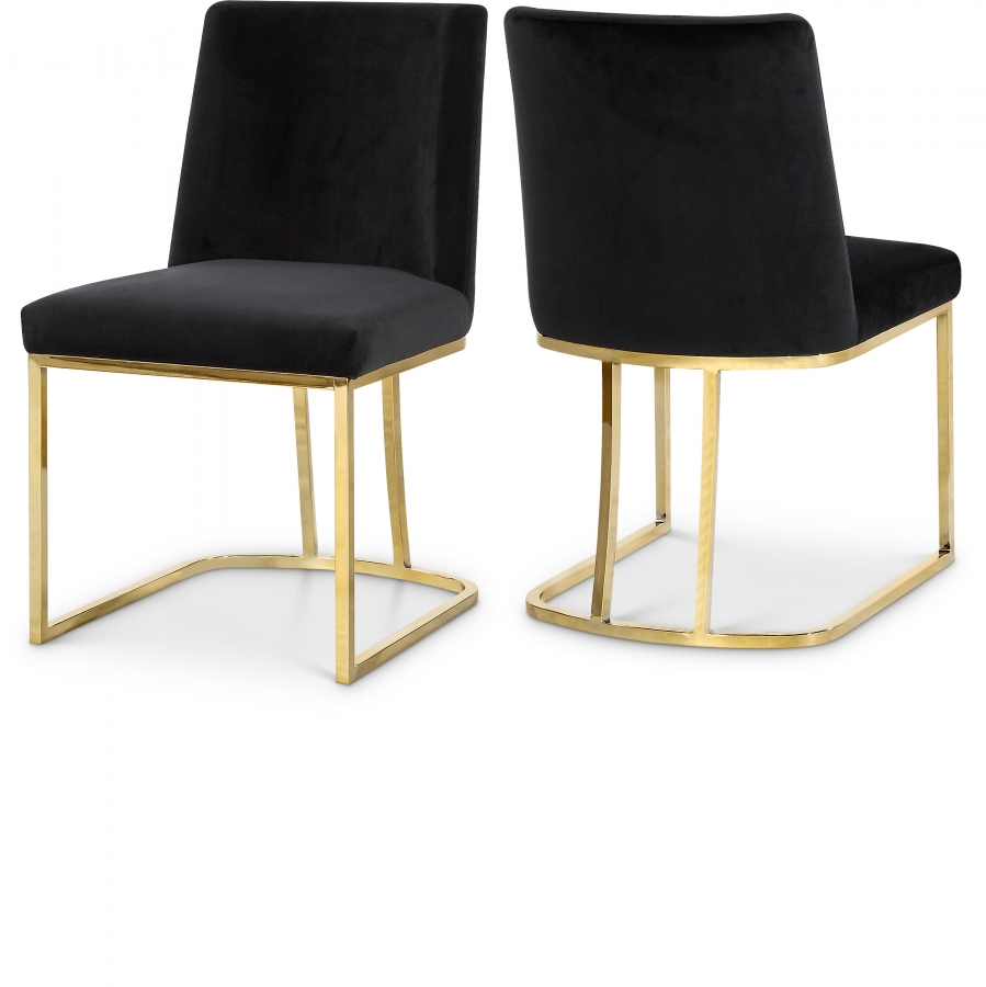 Heidi Velvet Upholstered Dining Chair