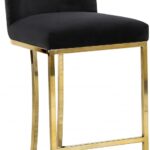 Heidi Velvet Upholstered Counter Stool