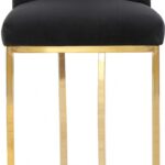 Heidi Velvet Upholstered Counter Stool