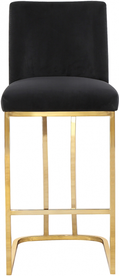 Heidi Velvet Upholstered Counter Stool