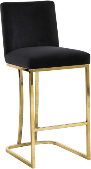 Heidi Velvet Upholstered Counter Stool