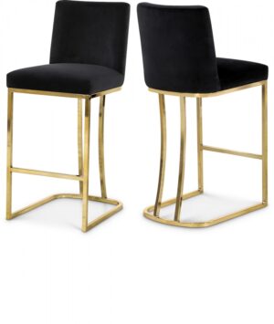 Heidi Velvet Upholstered Counter Stool