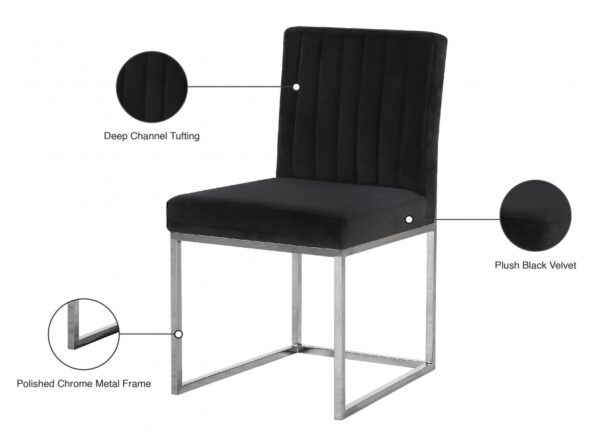 Giselle Velvet Upholstered Dining Chair