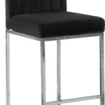 Giselle Velvet Upholstered Counter Stool