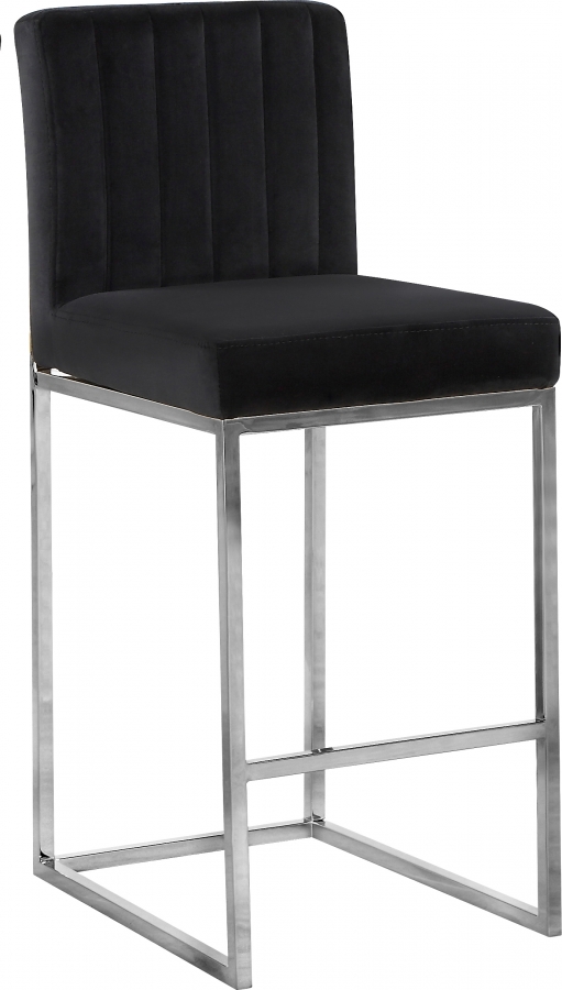 Giselle Velvet Upholstered Counter Stool