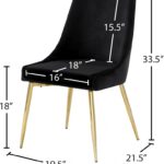 Karina Velvet Upholstered Dining Chair