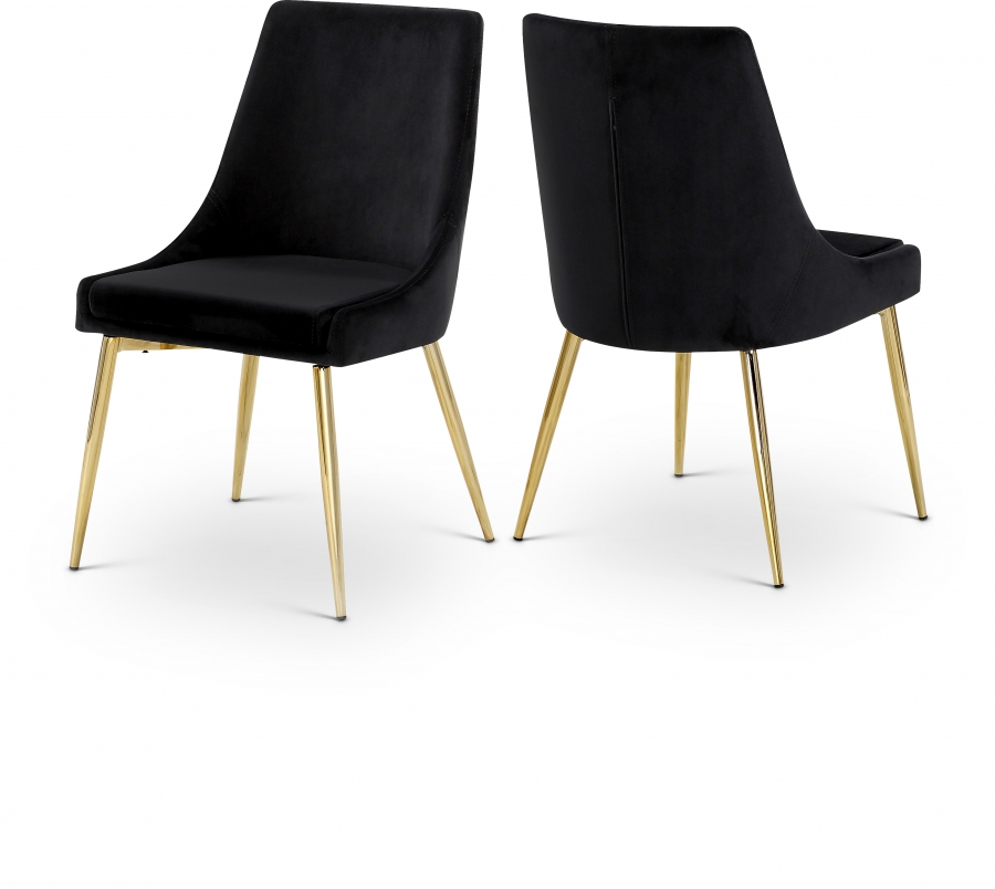 Karina Velvet Upholstered Dining Chair
