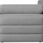 Beckham 114" Linen Textured Fabric Upholstered 4pc. Modular Sectional