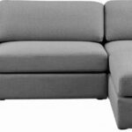 Beckham 114" Linen Textured Fabric Upholstered 4pc. Modular Sectional