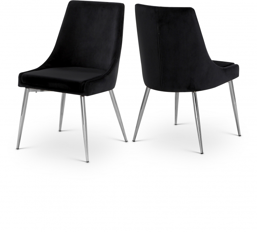 Karina Velvet Upholstered Dining Chair