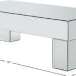 Lainy Mirrored Coffee Table