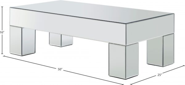 Lainy Mirrored Coffee Table