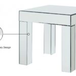 Lainy Mirrored End / Side Table