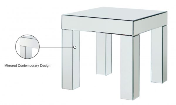 Lainy Mirrored End / Side Table