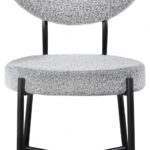 Allure Boucle Fabric Upholstered Dining Chair