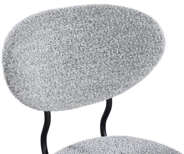 Allure Boucle Fabric Upholstered Dining Chair