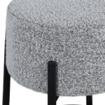 Avalon Boucle Fabric Upholstered Counter Stool