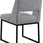 Jayce Boucle Fabric Upholstered Dining Chair