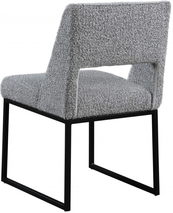 Jayce Boucle Fabric Upholstered Dining Chair