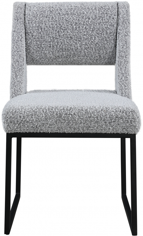 Jayce Boucle Fabric Upholstered Dining Chair