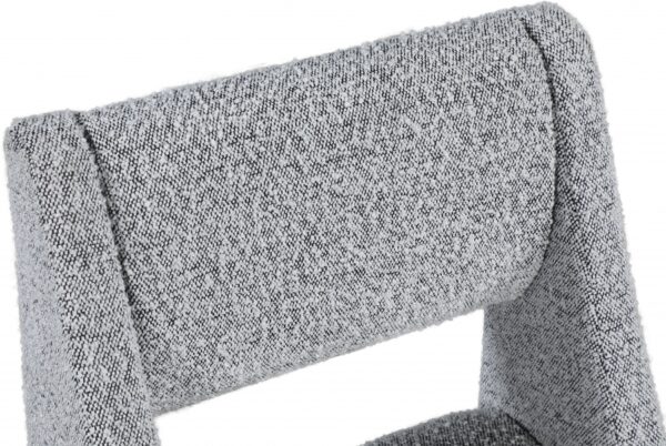 Jayce Boucle Fabric Upholstered Dining Chair