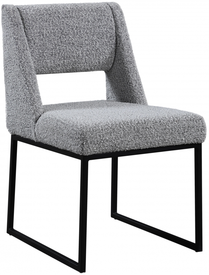Jayce Boucle Fabric Upholstered Dining Chair