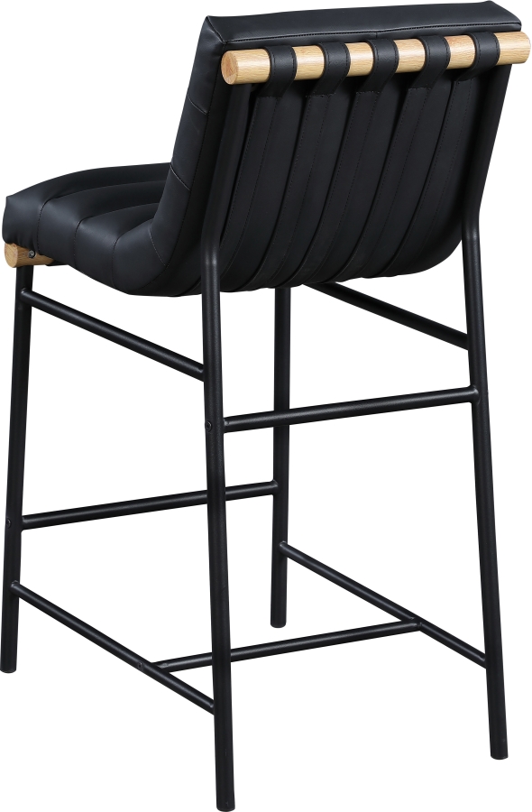 Burke Vegan Leather Upholstered Counter Stool